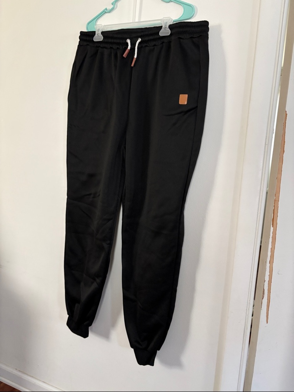 Black Jogger Drawstring Sweatpants